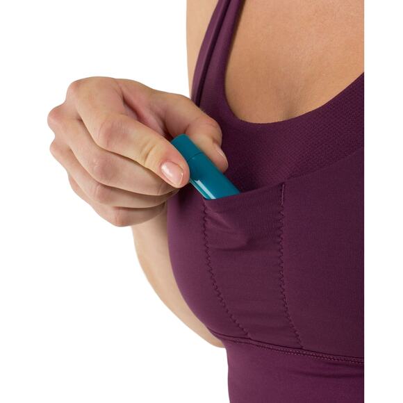 Lululemon Stuff your‎ Bra Tank II in Plum Raspberry Glo Light Women’s Size 6 - Picture 4 of 6